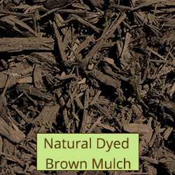 Natural Dyed Brown Mulch
